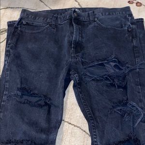Black skinny jeans